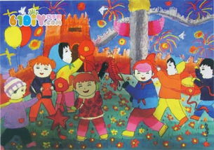 新年绘画作品，新年绘画2023