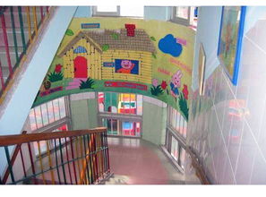 幼儿园楼梯墙面布置图片大全 创意，幼儿园楼梯墙面布置绘本原因