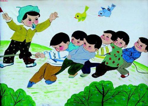 拔河比赛场面描写主题作文10篇