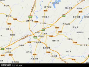 辽中地图高清版大地图，辽中地图 全图