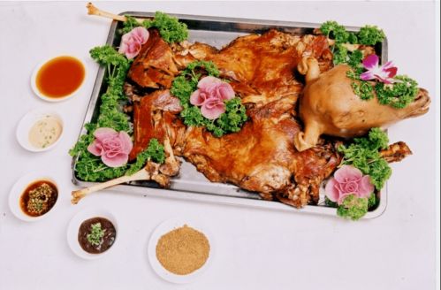 烤全羊图片大全，农村烤全羊图片