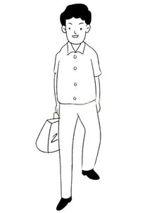 爸爸人物简笔画大全，爸爸人物简笔画头像