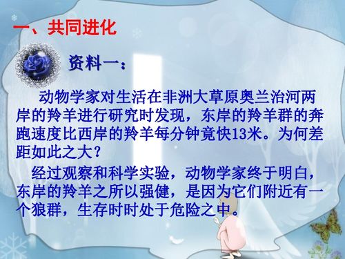 共同进化的准确定义是?