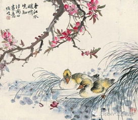 惠崇春江晚景图画，惠崇春江晚景图画简单又漂亮