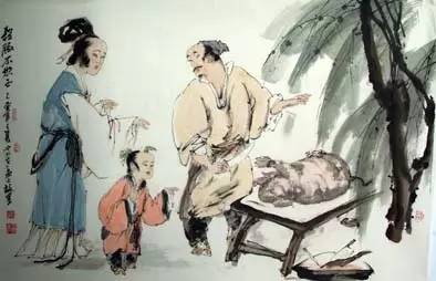孟母杀猪文言文