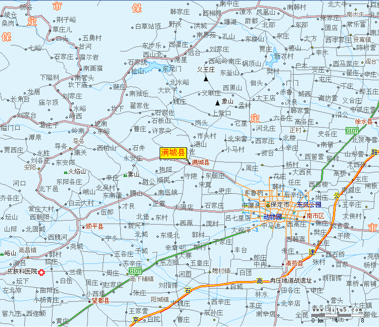 保定在衡水的什么方向