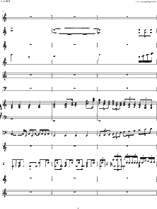 tears眼泪钢琴曲的双手简谱 谢谢拉,