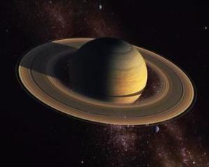 土星环是怎么形成的，土星环的主要组成物质