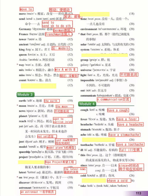 八年级下册单词表图片，初中英语八年级下册单词表