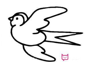 画燕子儿童怎么画燕子简单