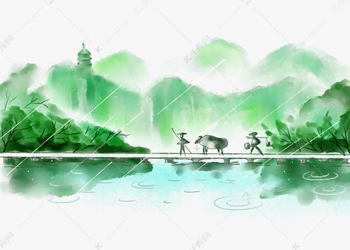 形容春天的雨