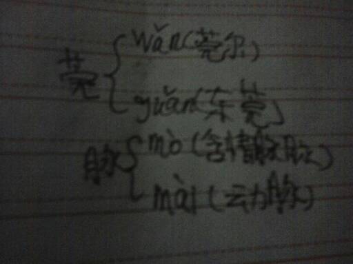 “脉”字的多音字怎么组词?