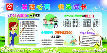 小学生心理健康教育图片，心理健康教育图片画