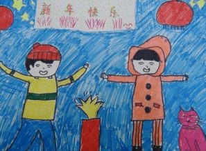 关于春节的儿童画马克笔，关于春节的儿童画教程