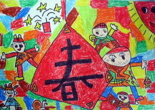 有哪些关于春节习俗的画?