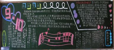 教师节黑板报
