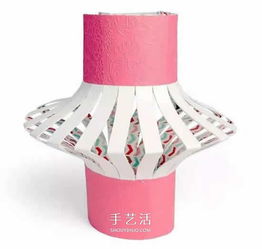 手工纸灯笼制作步骤图，手工纸做灯笼的步骤