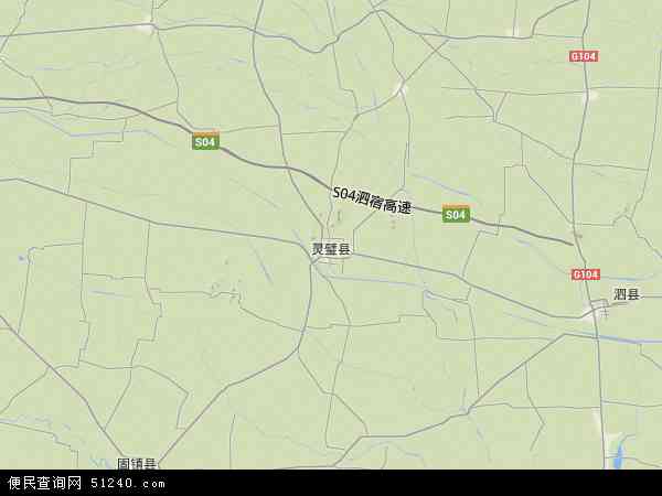 安徽宿州市灵璧县的东南方位是哪里