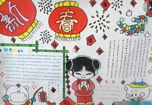 春节手抄报应该写什么内容