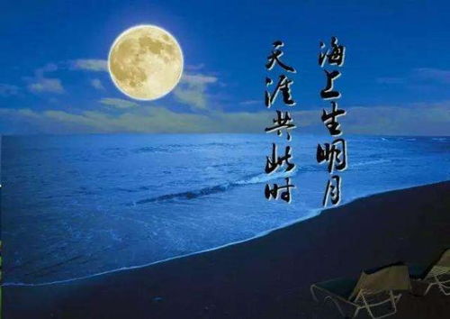 天涯共此时的上一句是什么海上生明月，海上生明月,天涯共此时
