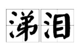 涕泪的拼音，涕泪交流