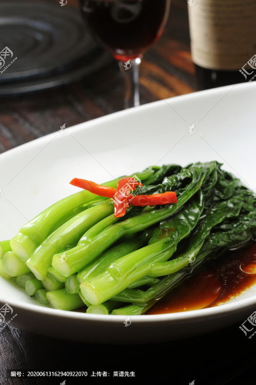白灼芥蓝是什么菜，白灼芥兰图片