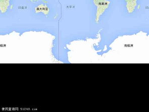 七大洲四大洋地图