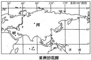 亚洲经纬度位置是什么 亚洲的经纬度位置在哪里