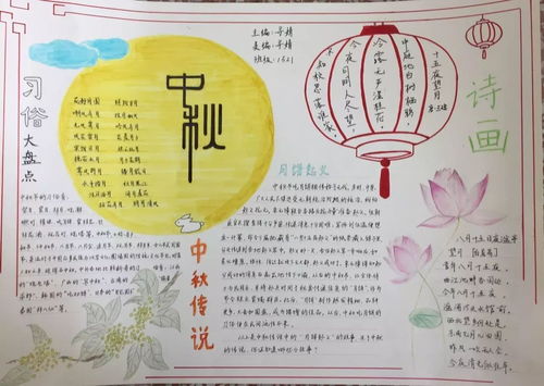中秋节手抄报怎么做?