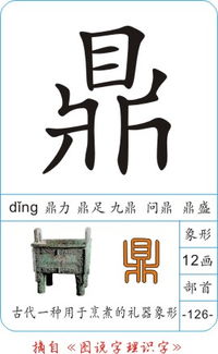 鼎是什么部首，鼎是什么结构类型的字