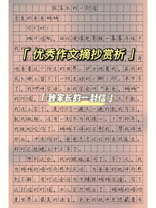 作文素材优美句子摘抄