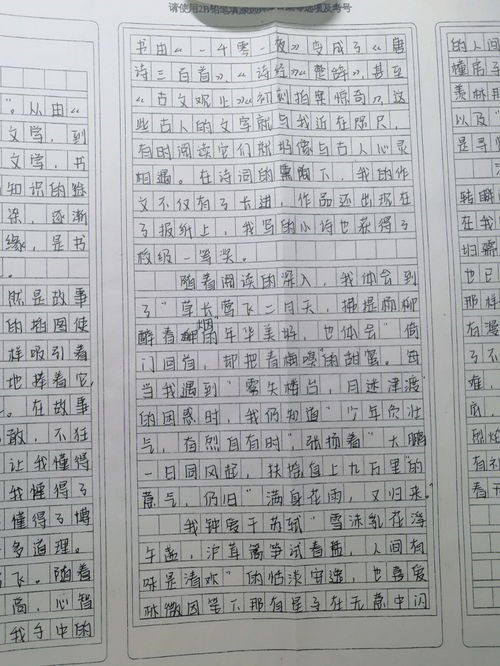 高一作文