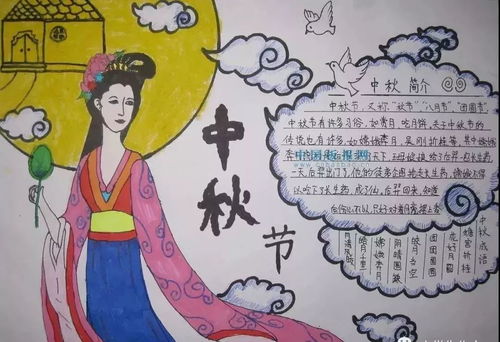 中秋节小报内容文字，中秋节小报英语内容