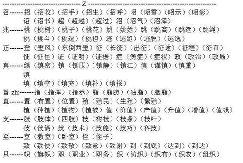 大字加一个偏旁有哪些字并组词?