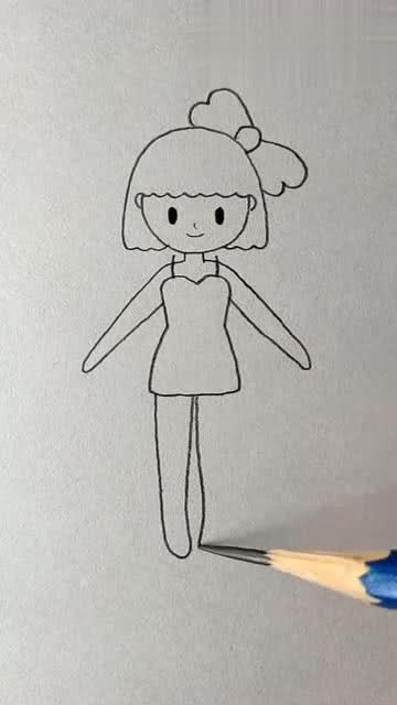 简易插画人物-人物怎么画
