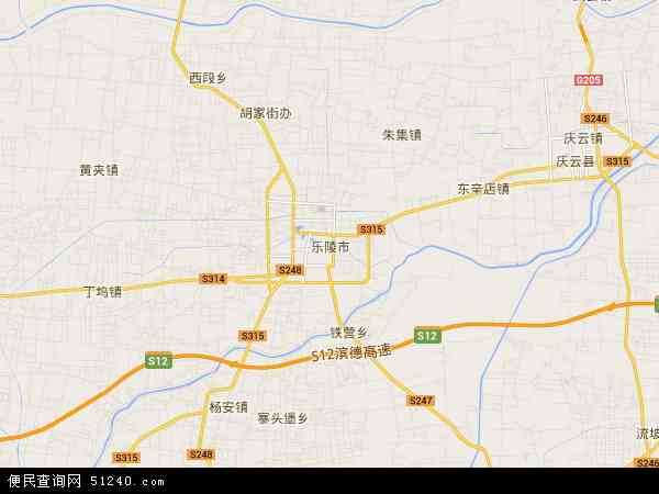 德州乐陵地图，乐陵地图找楼盘