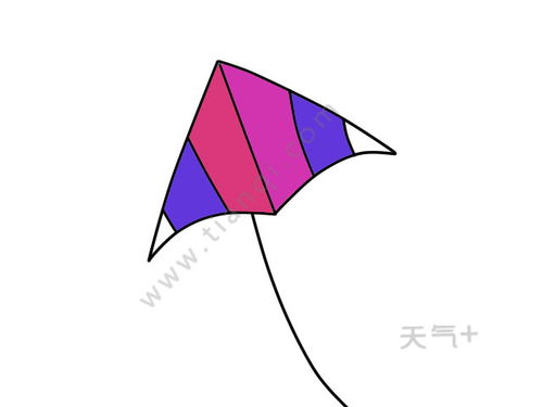 画风筝教案，画风筝图案