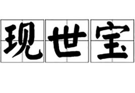 现世宝的意思解释