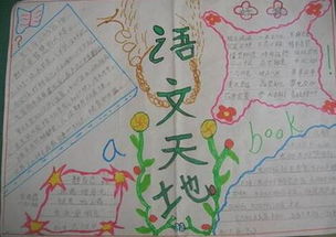 三年级语文优秀手抄报视频，三年级语文优秀手抄报 上册