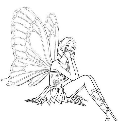 紫霞仙子简笔画