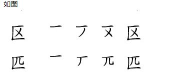匹的笔画顺序正确写法，匹的笔画顺序和组词