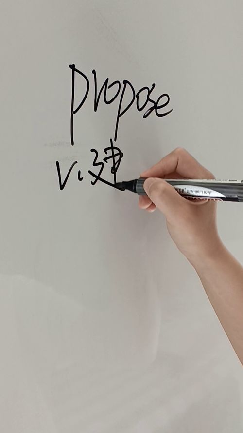 proposed的意思，prepose的意思