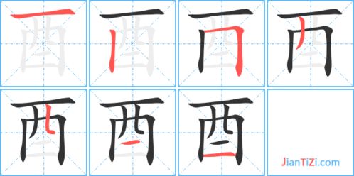 酉什么意思?近义词和反义词是什么?英文翻译是什么?