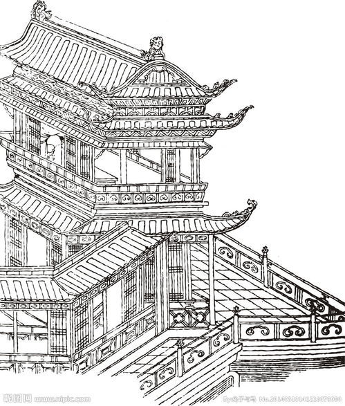 家乡的古建筑怎么画五年级