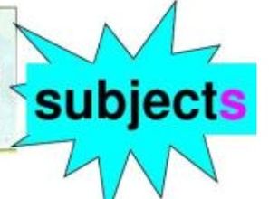 subjects怎么读?