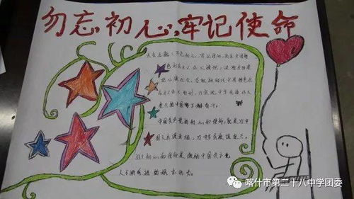 不忘初心手抄报 一等奖，搜索不忘初心手抄报