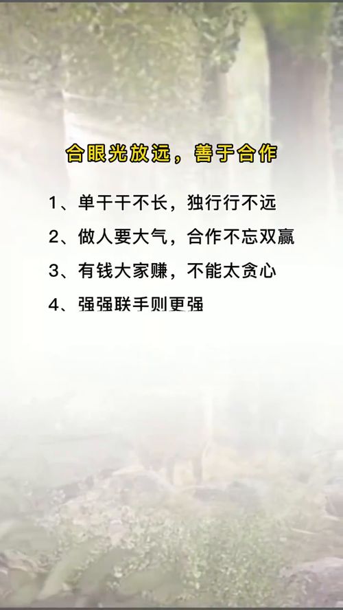 关于善于合作的名人名言