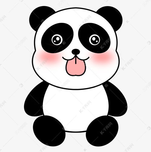 熊猫卡通可爱，熊猫卡通可爱图片