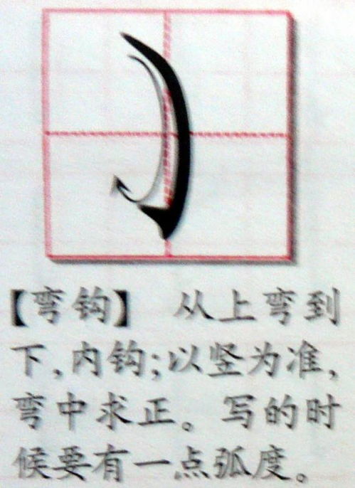 “边”田字格的书写