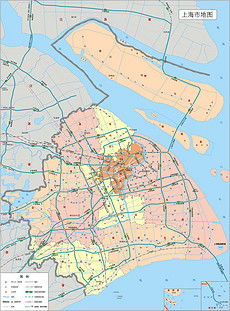 上海地图全图高清版可放大，下载上海地图全图